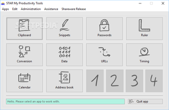 STAR My Productivity Tools screenshot