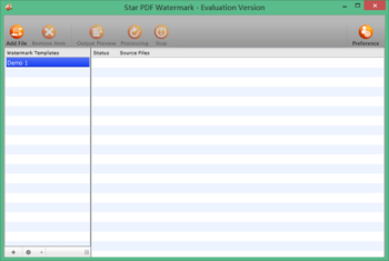 Star PDF Watermark for Windows screenshot
