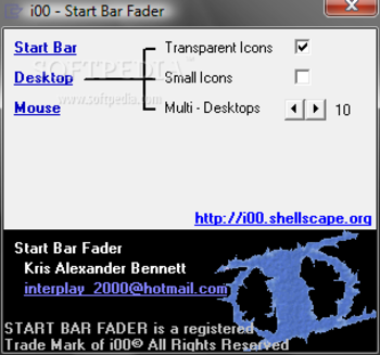 Start Bar Fader screenshot 2
