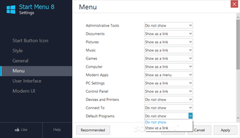Start Menu 8 screenshot 9