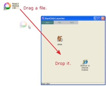 StartClick Launcher screenshot