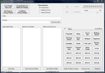 Starting Lineup Media Player screenshot