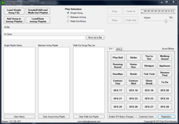 Starting Lineup - Music Player screenshot