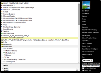 StartMenuPlus8 screenshot 7