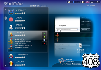 StartOrbz screenshot