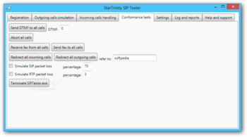 StarTrinity SIP Tester screenshot 3