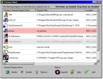 Startup Select screenshot 3