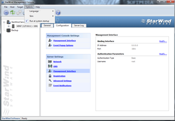 StarWind iSCSI SAN screenshot 5