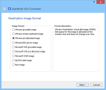 StarWind V2V Converter screenshot 2