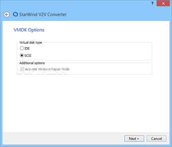 StarWind V2V Converter screenshot 3