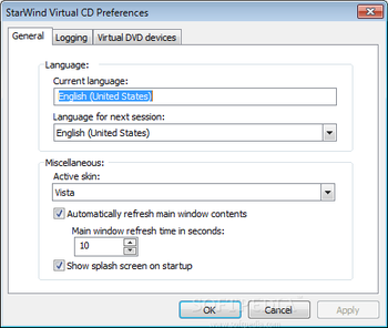 StarWind Virtual CD screenshot 2