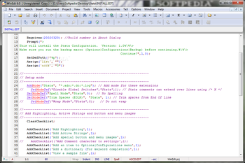 Stata Mode screenshot