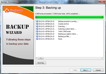 Static Backup8 screenshot 3