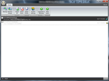 Static IncrediMail Backup Free screenshot