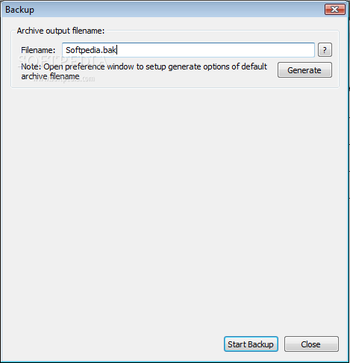 Static Windows Mail Backup Free screenshot 2
