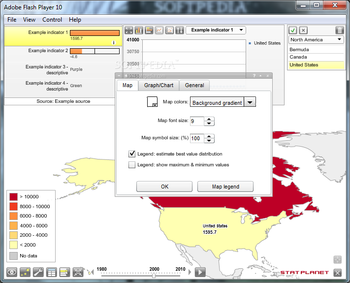 StatPlanet (formerly Map Maker) screenshot 6