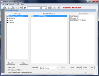 StatTrak Address Manager screenshot 3