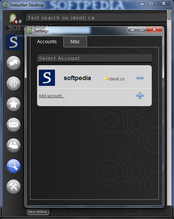 StatusNet Desktop screenshot 3