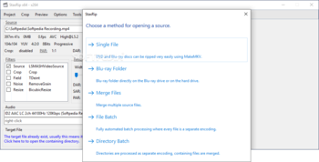 StaxRip screenshot 3