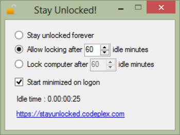 Stay Unlocked screenshot