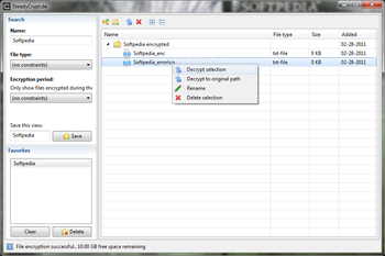 SteadyCrypt screenshot