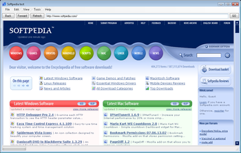 Stealth Browser screenshot