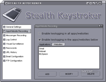 Stealth Keystroker screenshot 3