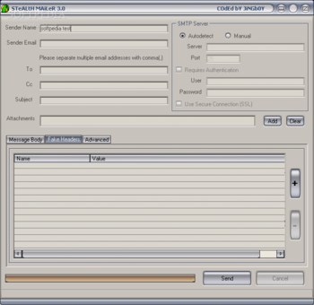 Stealth Mailer screenshot 3