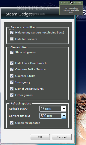 Steam Gadget screenshot
