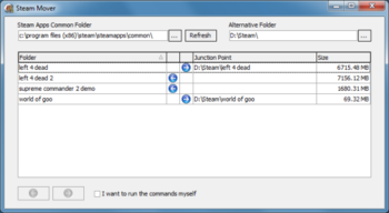 Steam Mover screenshot 3