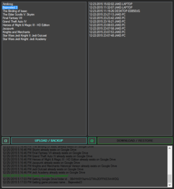 Steam Save Backup screenshot 3