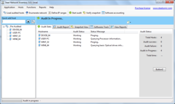 Steel Network Inventory screenshot