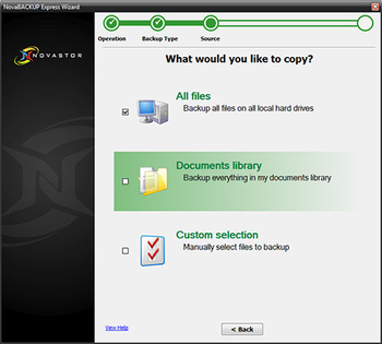 Steelgate Online Backup screenshot