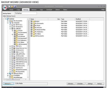 Steelgate Online Backup screenshot 3