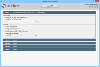 Steelray Project Exporter screenshot 2