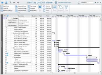 Steelray Project Viewer screenshot