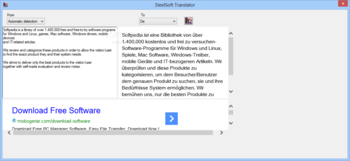 SteelSoft Translator (formerly IE Translator) screenshot