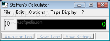 Steffen's Calculator screenshot