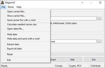 SteganoG screenshot 3