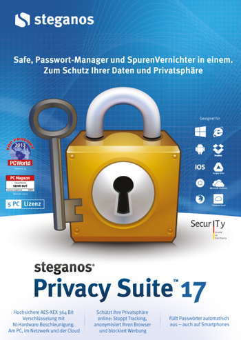 Steganos Privacy Suite 17 screenshot