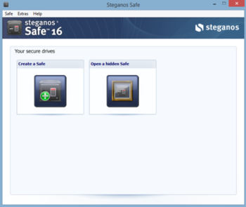 Steganos Safe 16 screenshot