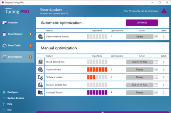 Steganos Tuning PRO screenshot 15