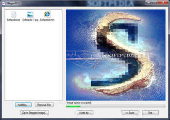 SteganPEG screenshot 2