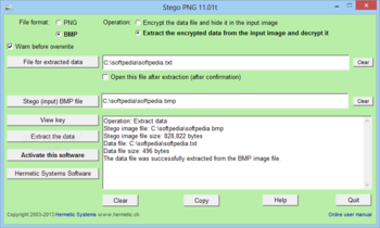 Stego PNG screenshot 3
