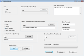 StegoMagic screenshot