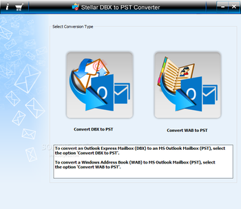 Stellar DBX to PST Converter screenshot