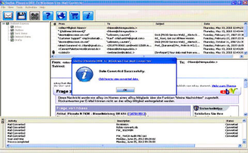 Stellar DBX to Windows Live Mail Converter screenshot