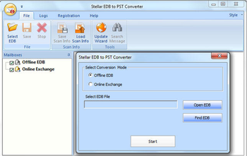 Stellar EDB to PST Converter screenshot 3