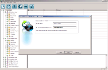 Stellar GroupWise to Exchange Migrator screenshot 4