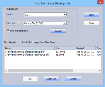 Stellar Mailbox Extractor for Exchange Backup screenshot 2